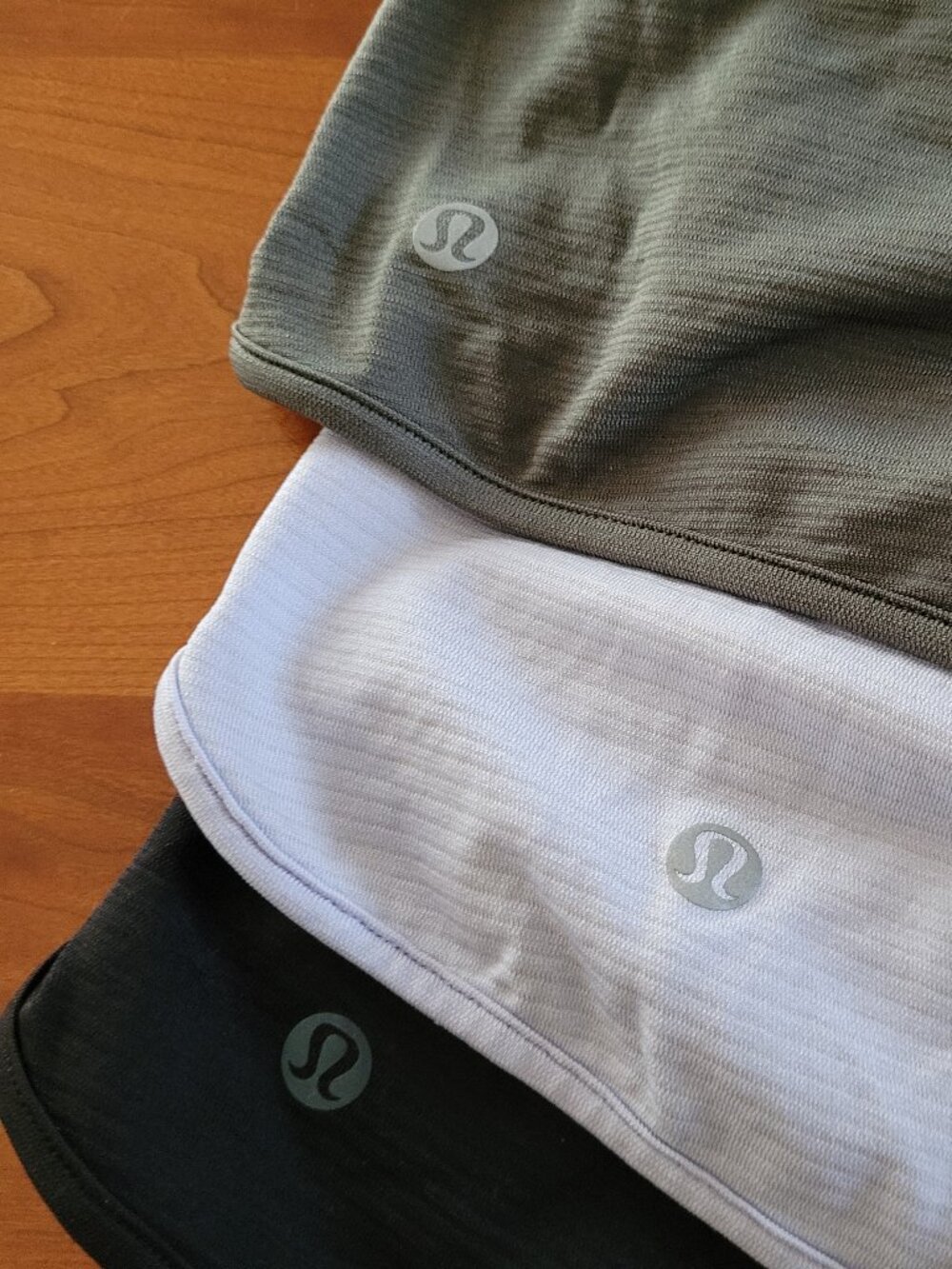 Lululemon Running Shorts - Set 3 - Lavender/Black/Green